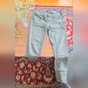 Aeropostale Sage Green Stretchy Ankle Jegging Size 2